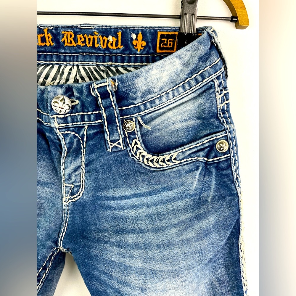 Rock Revival Women’s “Monica” Slim Boot Cut Jeans Size: 26